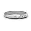 Reveal Stone Grooved Women's Ring