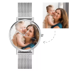 Unisex Couple Custom Photo Watch