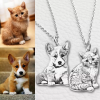 Personalized Pet Memorial Photo Necklace